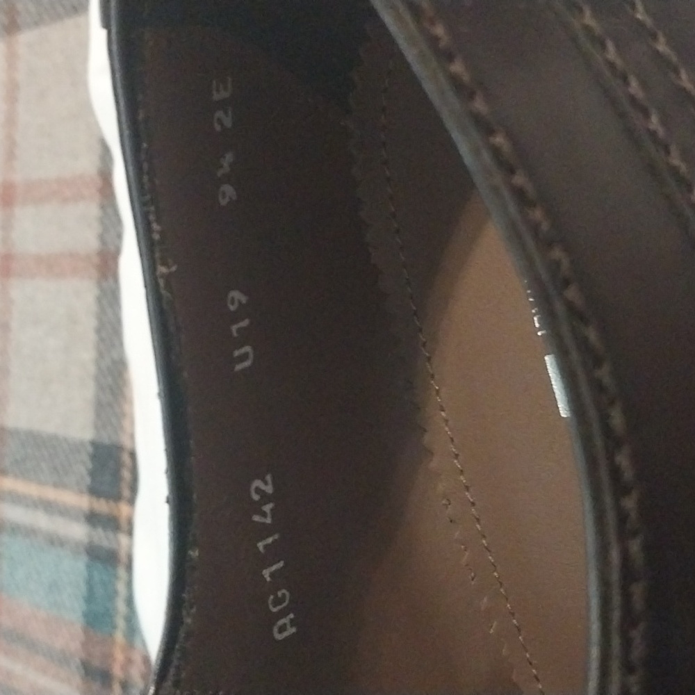 Salvatore Ferragamo Men's Dark Brown Leather Dress Shoes - Picture 16 of 16
